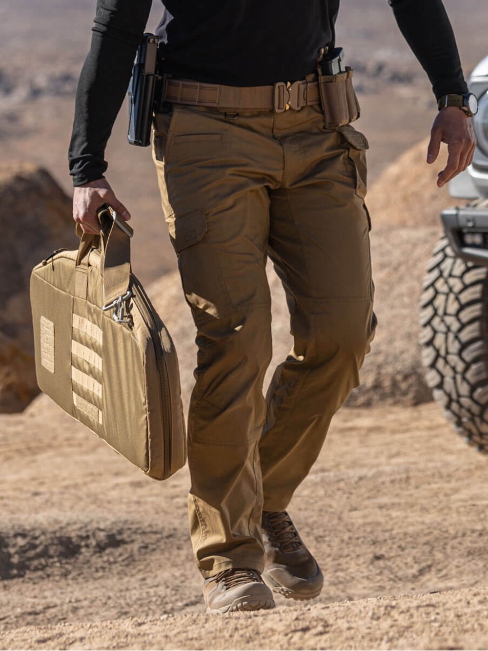 5.11 Tactical Cargo Pants for Men - Coyote Brown SZ 34x34